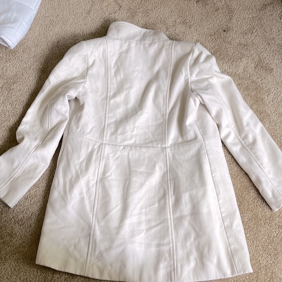 Women’s Medium white pea coat Old Navy - Picture 2 of 4